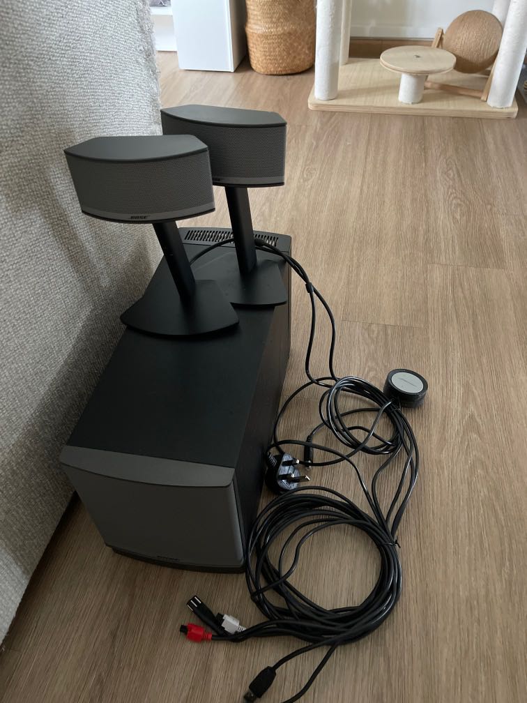 FULL SET BOSE companion 5 wired USB, Audio, Soundbars, Speakers & Amplifiers on Carousell