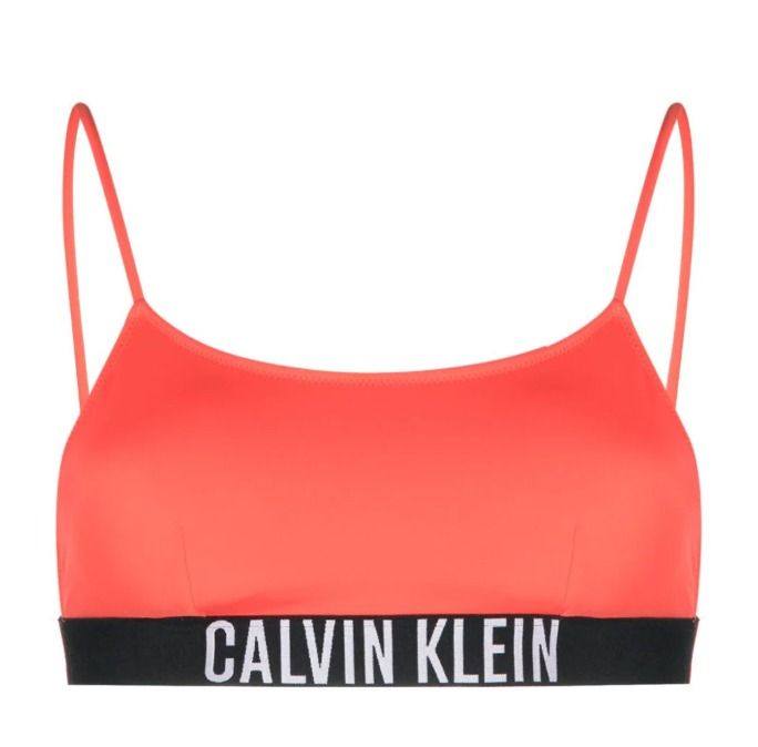Brand New with Tags] Calvin Klein Bralette-Style Bikini Top and