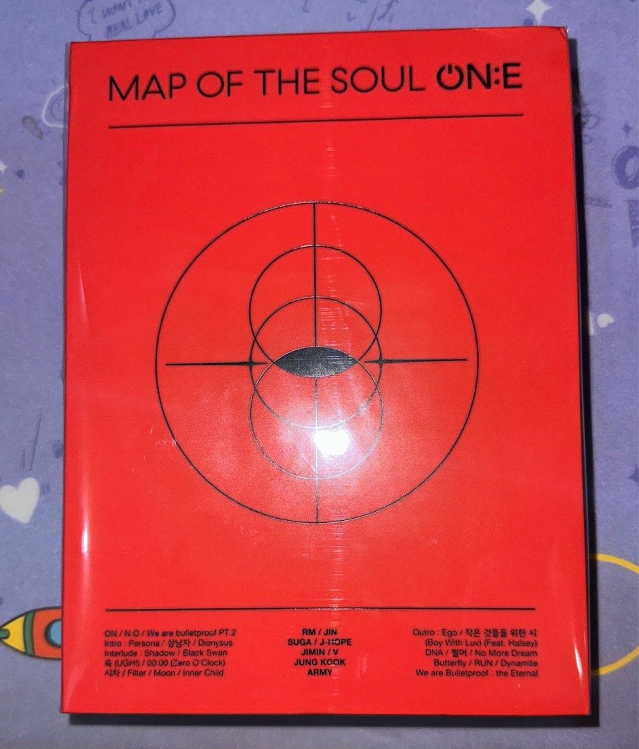 BTS map of the soul one - concert dvd on Carousell