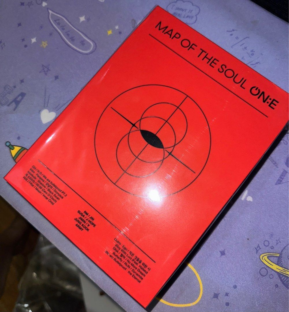 BTS map of the soul one - concert dvd on Carousell