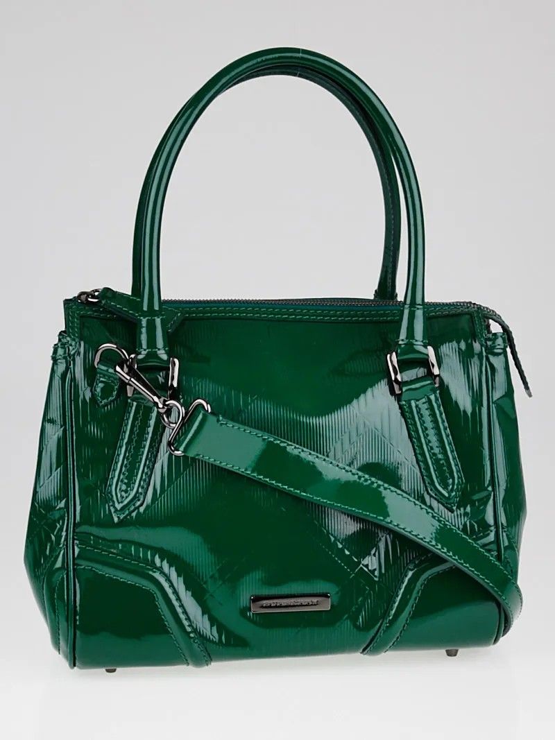 Burberry patent leather sales purse