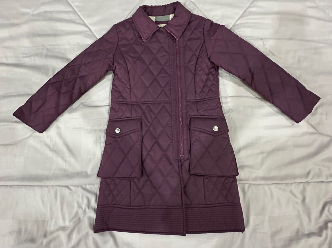 Burberry jacket hot sale kids purple