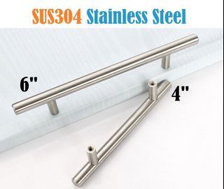 Cabinet Handle [4" & 6"] Stainless Steel [RETAIL & WHOLESALE]