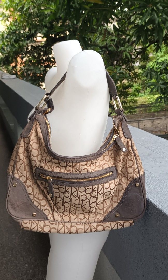 Calvin klein hobo shoulder bag cheap