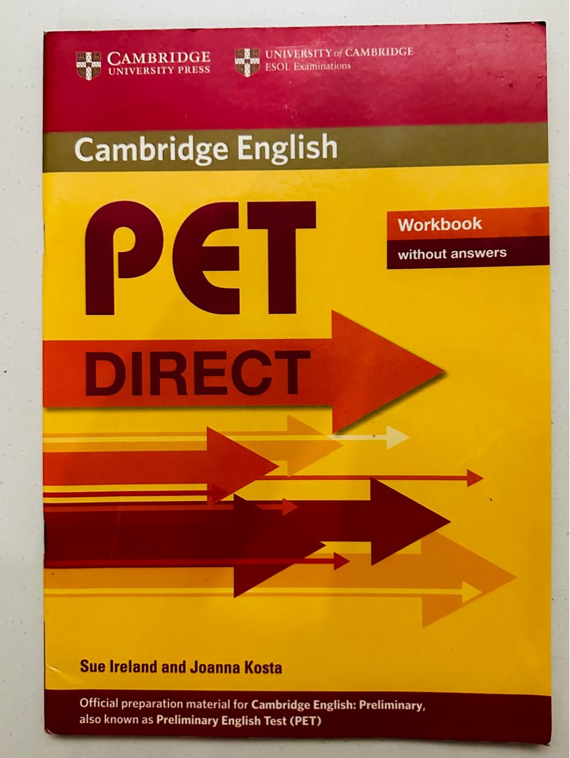 Cambridge English PET DIRECT Workbook, Hobbies & Toys, Books