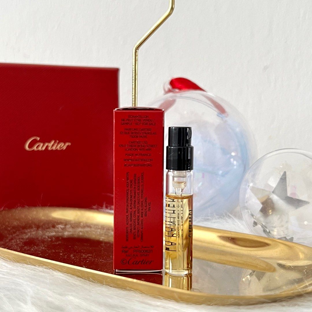CARTIER La Panthere Parfum Fragrance 2ml Perfume Vial Tester Sample Beauty Personal Care Fragrance Deodorants on Carousell