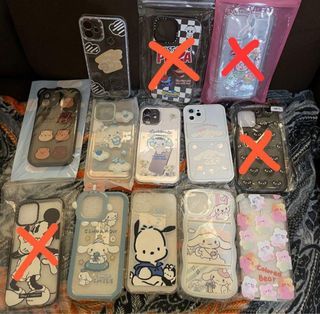 Case Iphone 12/12 Pro Sanrio Cinnamoroll Bear Mickey Disney