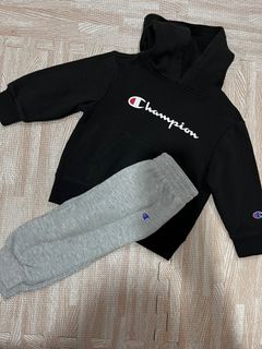All black champion sweatsuit sales