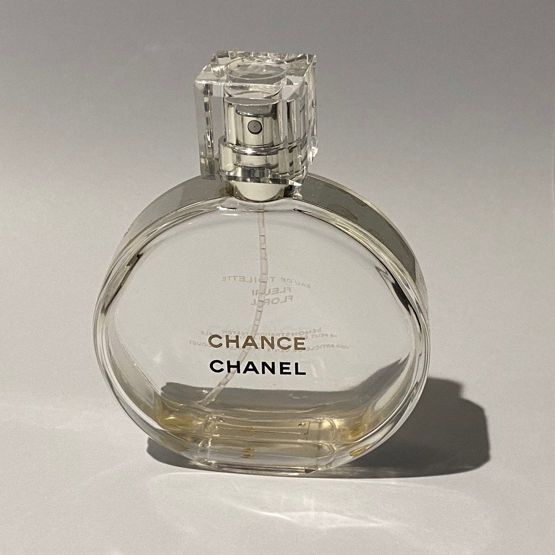 Chanel Chance EDT Partial Bottle, Beauty & Personal Care, Fragrance &  Deodorants on Carousell