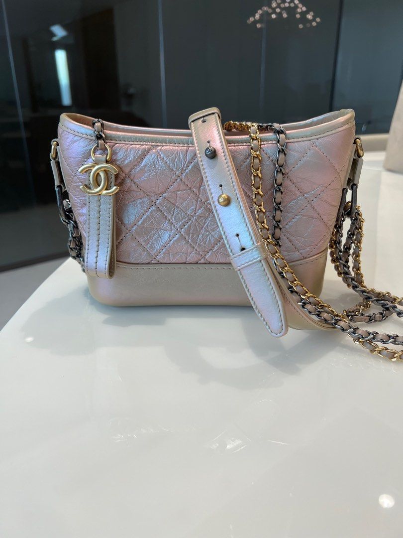 Chanel gabrielle iridescent purple clearance
