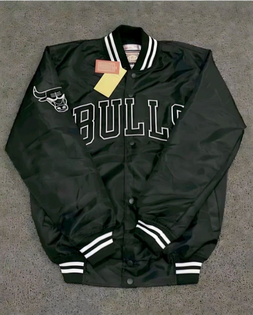 Chicago bulls bomber jacket on sale