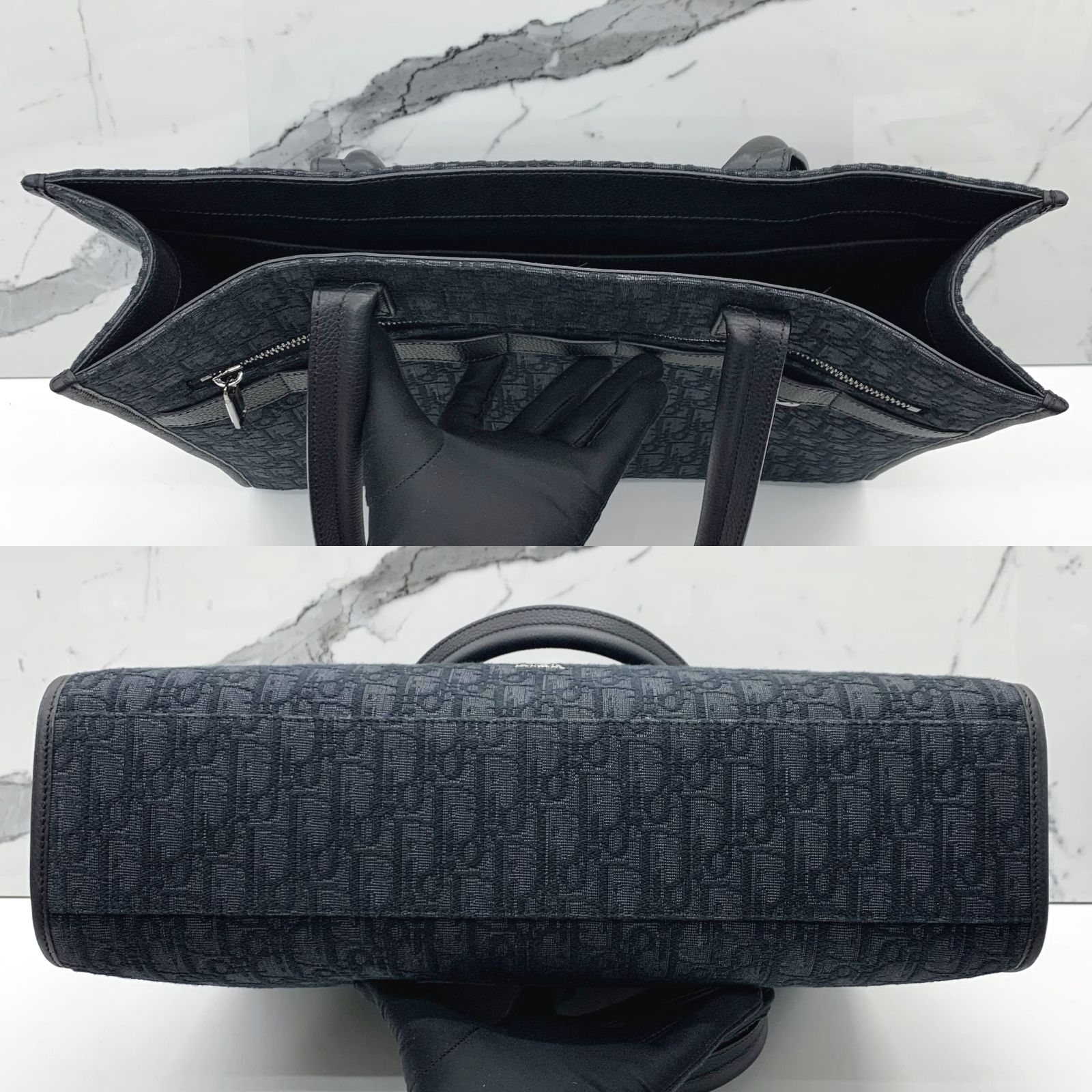 Christian dior tote best sale bag inside