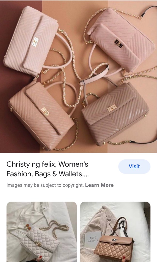 Christy Ng pink colour crossbody bag, Women's Fashion, Bags & Wallets, Cross-body  Bags on Carousell