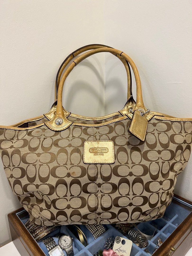 Coach monogram Shoulder Bag