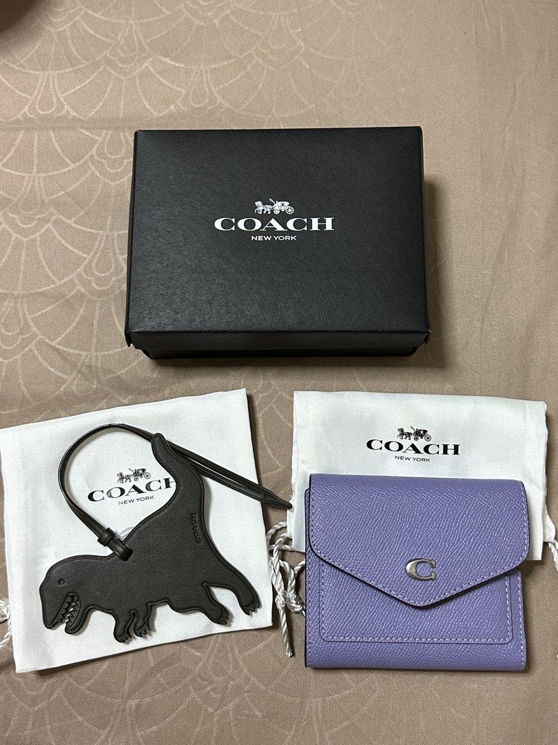 Coach Purple Wallet