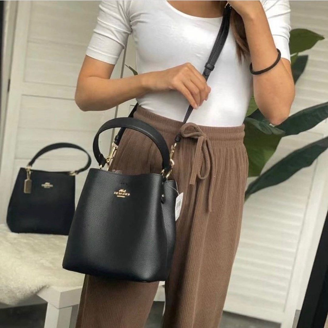 Town Bucket Bag COACH, Luxury, Bags & Wallets on Carousell