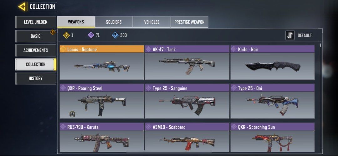 Cod account (Category: Game Gift Cards & Accounts) located in Singapore. Submitted by andysim (Listing ID 1251478043, Image 1). Description: Dm for more info .