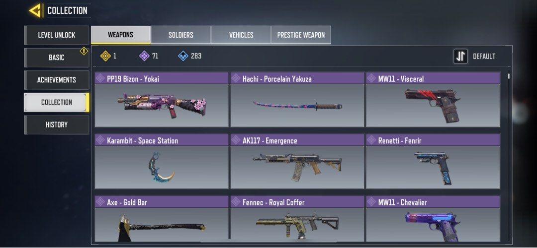 Cod account (Category: Game Gift Cards & Accounts) located in Singapore. Submitted by andysim (Listing ID 1251478043, Image 2). Description: Dm for more info .