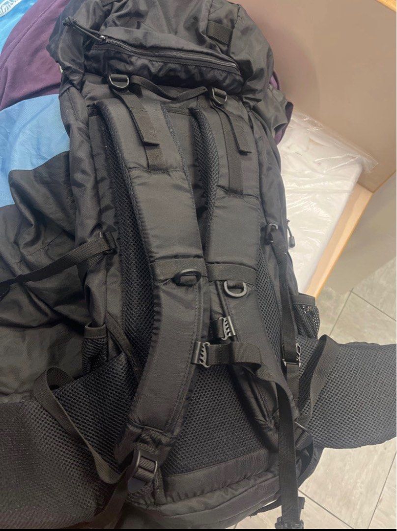 Columbia Burke mountain 30l 黑色, 男裝, 袋, 背包- Carousell