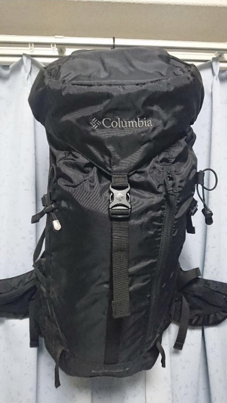 Columbia Burke mountain 30l 黑色, 男裝, 袋, 背包- Carousell