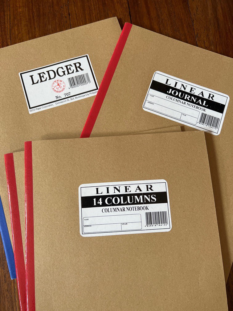 Columnar and Journal Notebook on Carousell