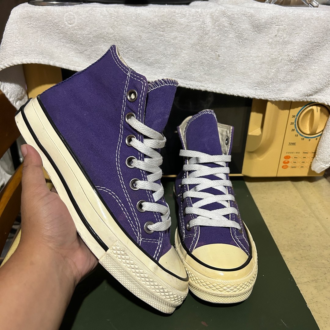 Converse best sale 1970 purple