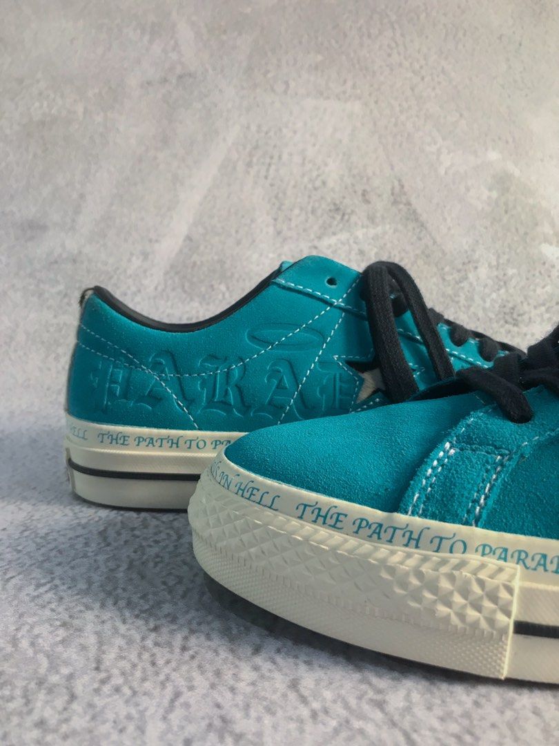 CONVERSE CONS ONE STAR PRO OX SEAN PABLO RAPID TEAL Fesyen Pria