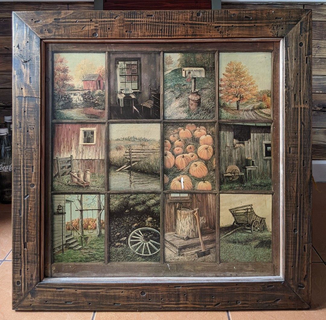 Country Design Rustic Frame (Category: Frames & Pictures) located in Quezon City. Submitted by mercurials (Listing ID 1251537360, Image 1). Description: Country themed wooden frame; without glass Size: Length = 27 inches, Width = 27 inches.