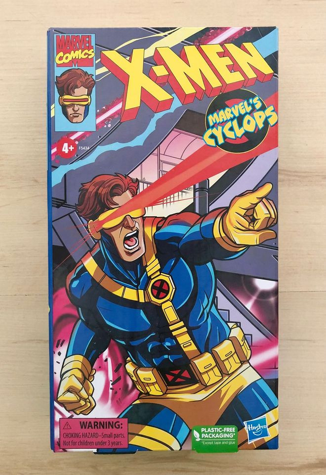 Cyclops retro VHS Action Figure Marvel Legends X-Men Animated Series on ...