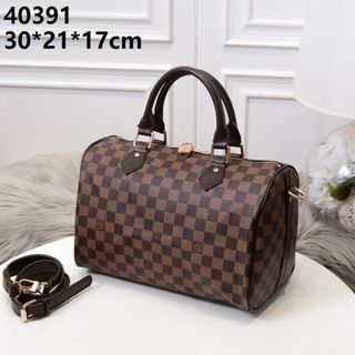 LV Speedy 30 with strap 40391  Louis vuitton speedy bag, Lv bag