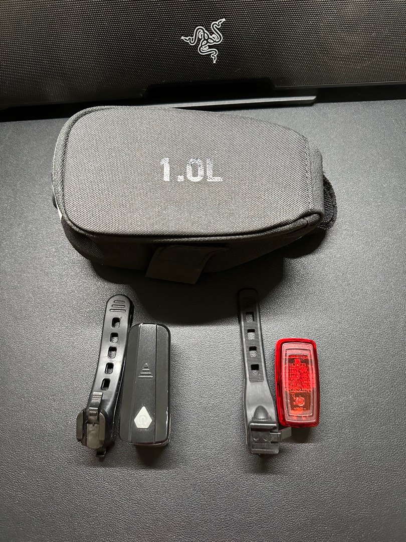 Decathlon Bicycle Accessories Lights Pouch Sports Equipment