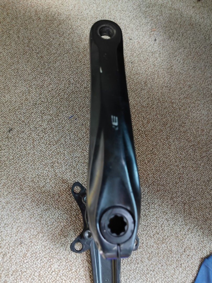 Shimano Deore Cranks 175mm FC M615 crankset mtb mountain bike bicycle SHIMANO DEORE Crankset FC M610 M615 Hollowtech Crankset 170 2x Crankset Crankset