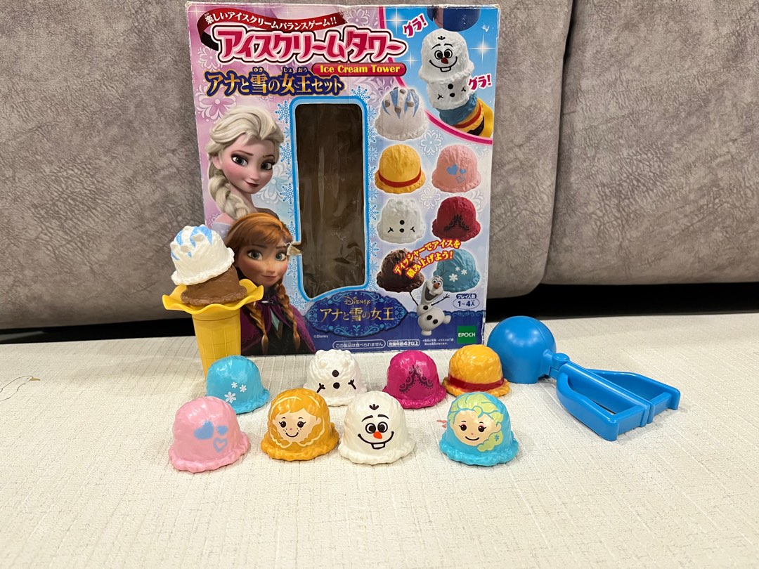 Disney FrozenElsa Anna Icecream balancing toy, Hobbies & Toys, Toys