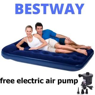 DOUBLE AIR BED FOR 2PERSON

airbed 700
w/manual pump  800
w/electric pump 820