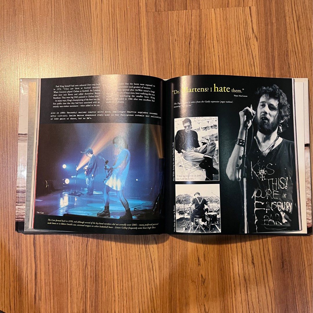 Dr. Martens AirWair Hardcover Coffee Table Book with Dust Jacket