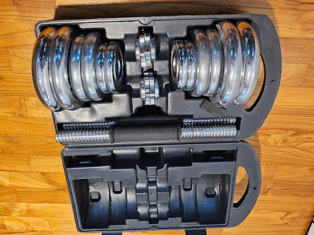 Maximuscle 20kg dumbbell set store