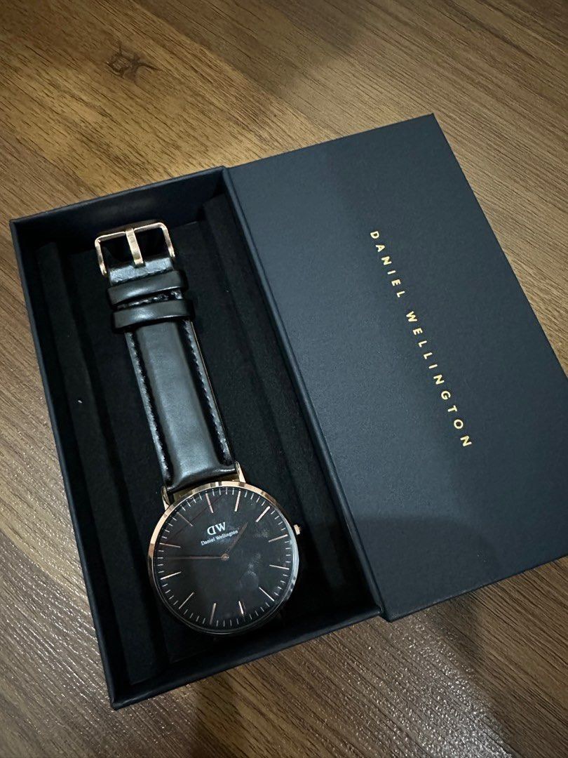 Dw black rose gold store