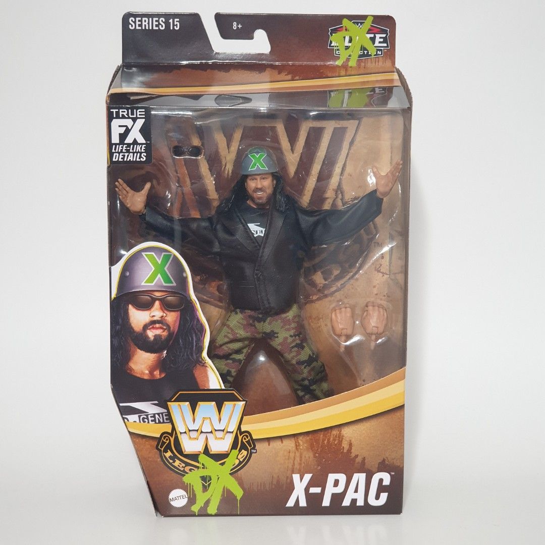 DX X-PAC WWE Legends Series 15 (Category: Action & Battle Toys) located in Quezon City. Submitted by jasperstoyvault (Listing ID 1251648557, Image 1). Description: New and sealed. Bought and shipped from US. Box not guaranteed mint. Request photos if necessary. Will be shipped with care..