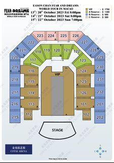 Eason 陳奕迅 演唱會 Fear and Dreams concert