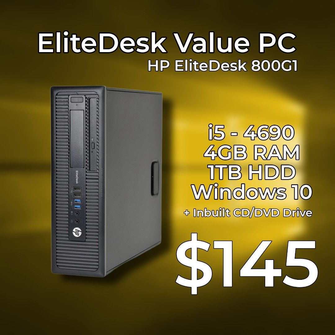 Elitedesk Value Desktop PC, Computers & Tech, Desktops on Carousell
