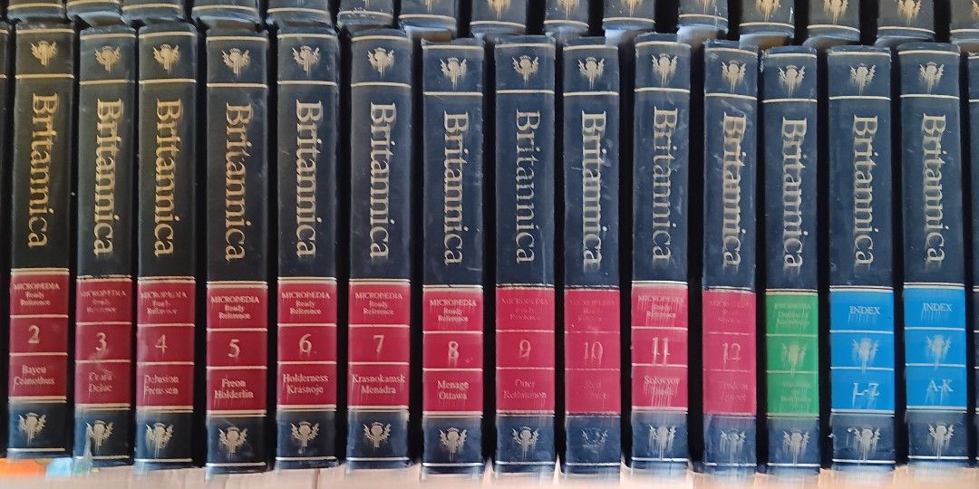 Encyclopedia Britannica on Carousell