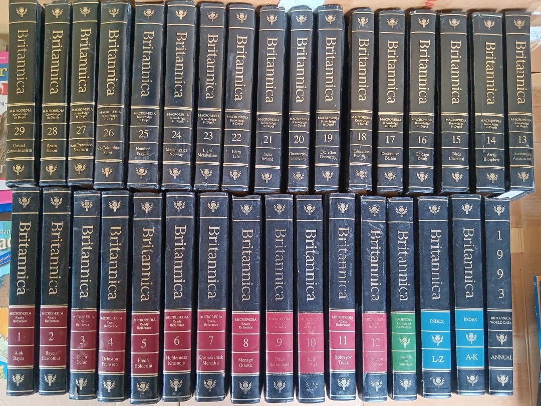 Encyclopedia Britannica on Carousell