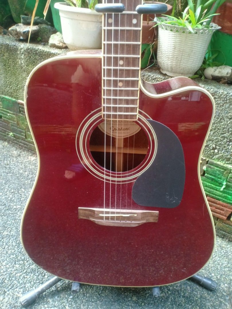 Epiphone acoustic guitar for sale on Carousell