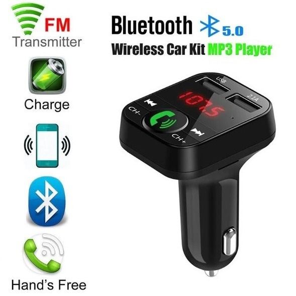 USB car charger, Car Mp3 player Bluetooth, Auto Accessories on Carousell