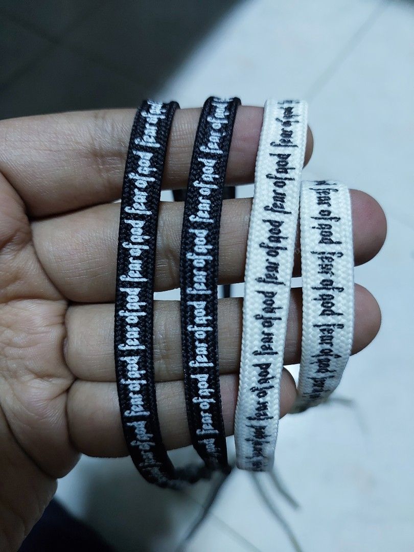Fear of god shoelaces sale