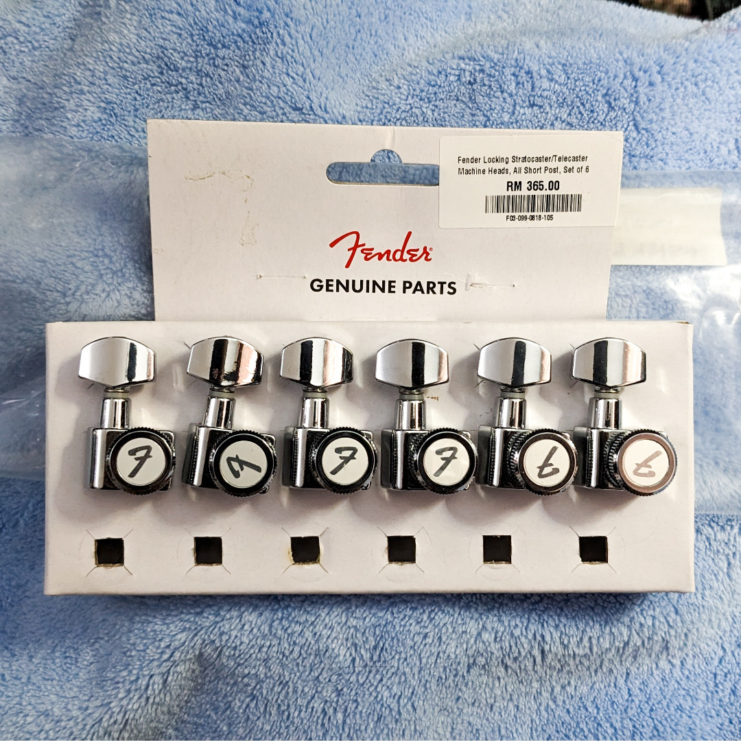 Fender Locking Tuners Original, Hobbies & Toys, Music & Media, Musical