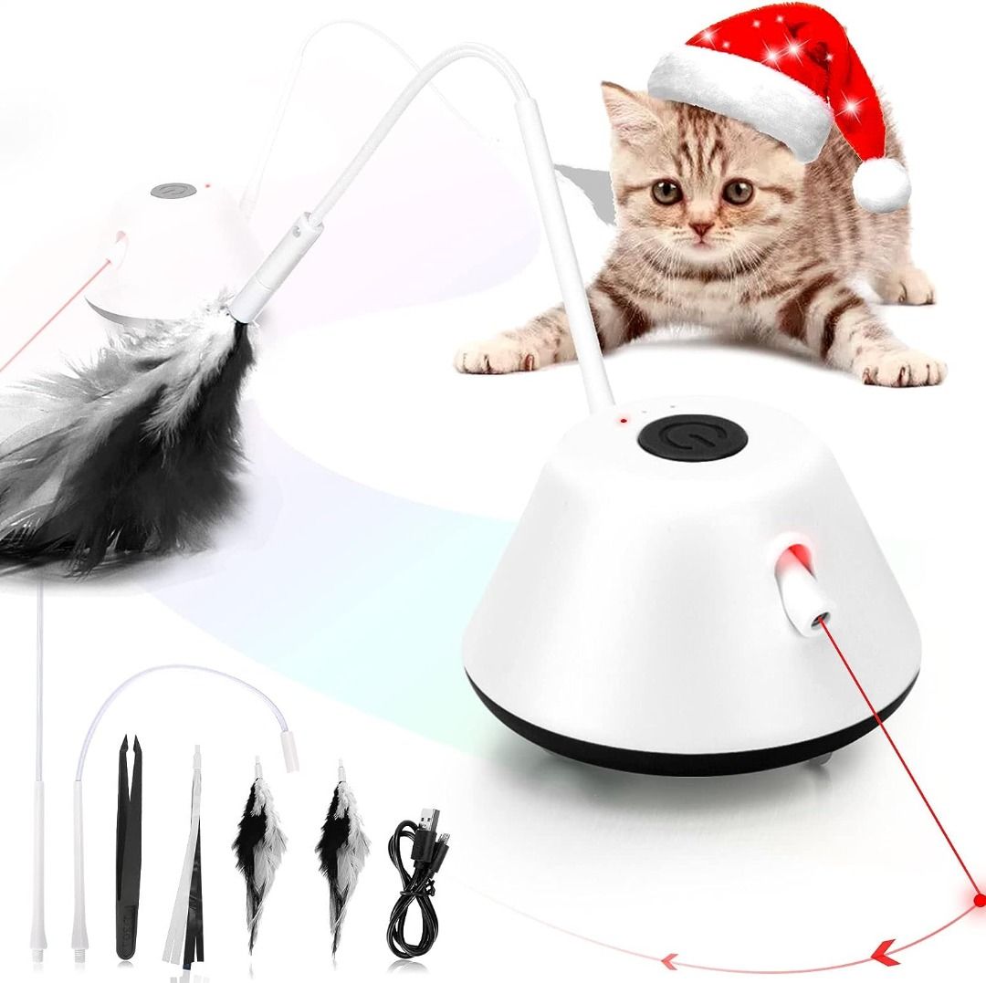 3-in-1 Interactive Cat Toys, Automatic Boredom Relief Kitten Toys, Smart  Kitten