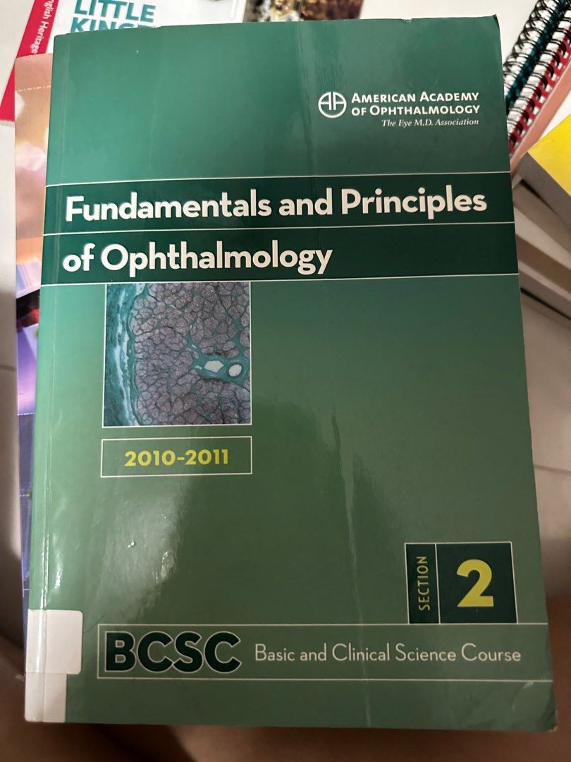 Fundamentals and Principles of Ophthalmology, Hobbies & Toys, Books & Magazines, Textbooks on ...