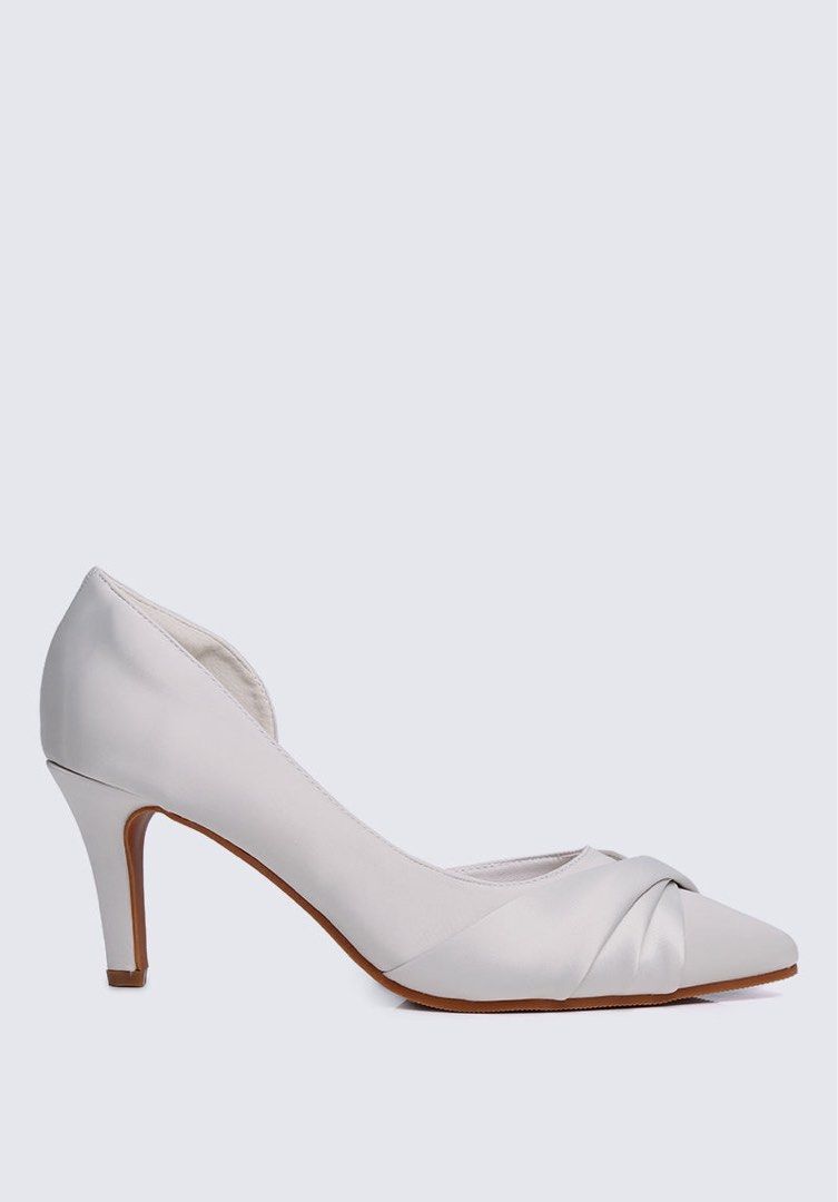 Ginny Comfy Pumps in Ivory Women s Fashion Footwear Heels on