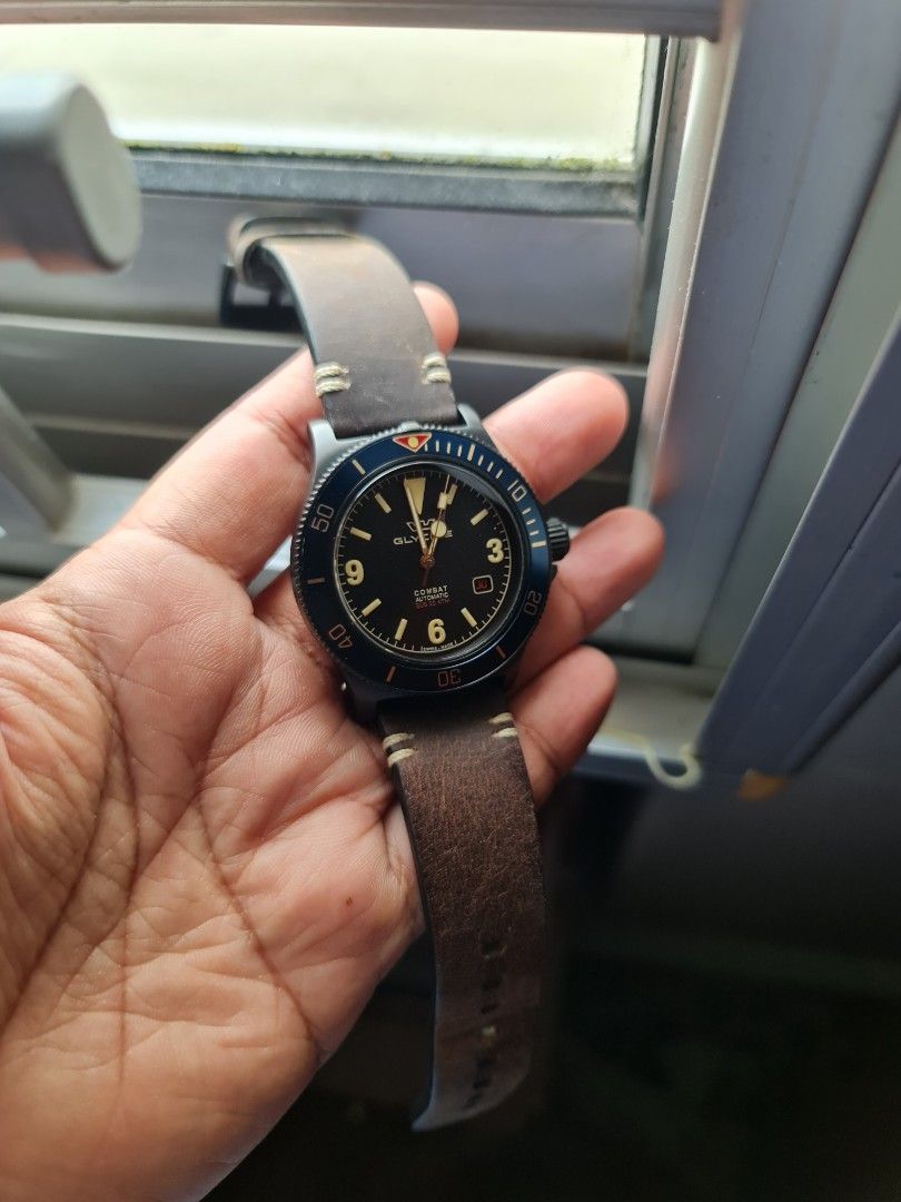 Glycine combat 40mm outlet